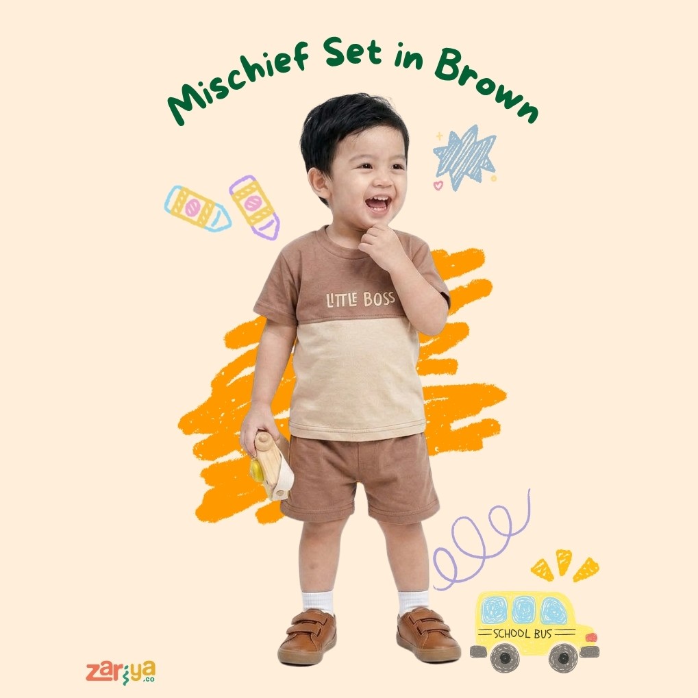 Mischief Set in Brown
