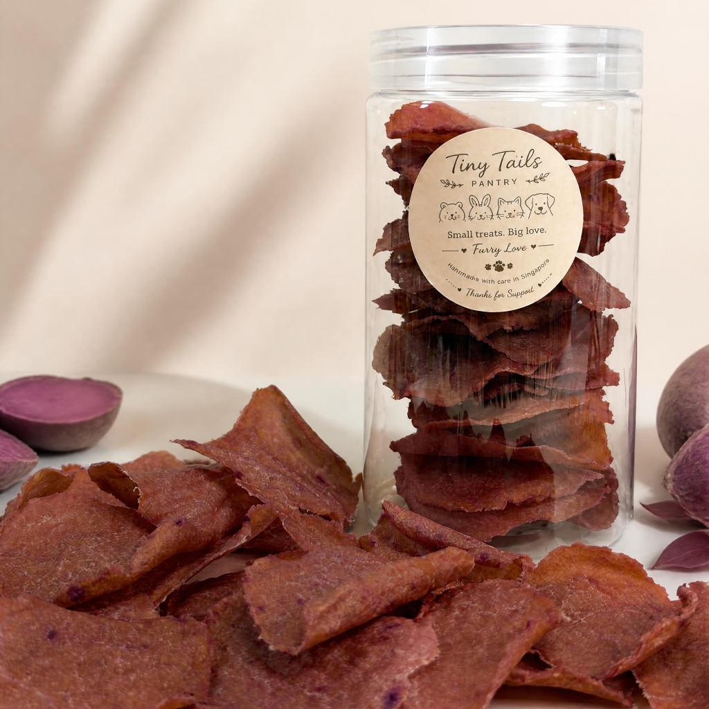 Sweet Potato Chicken Chips โ Homemade Pet Treat | Dogs, Cats & Hamsters | 30g