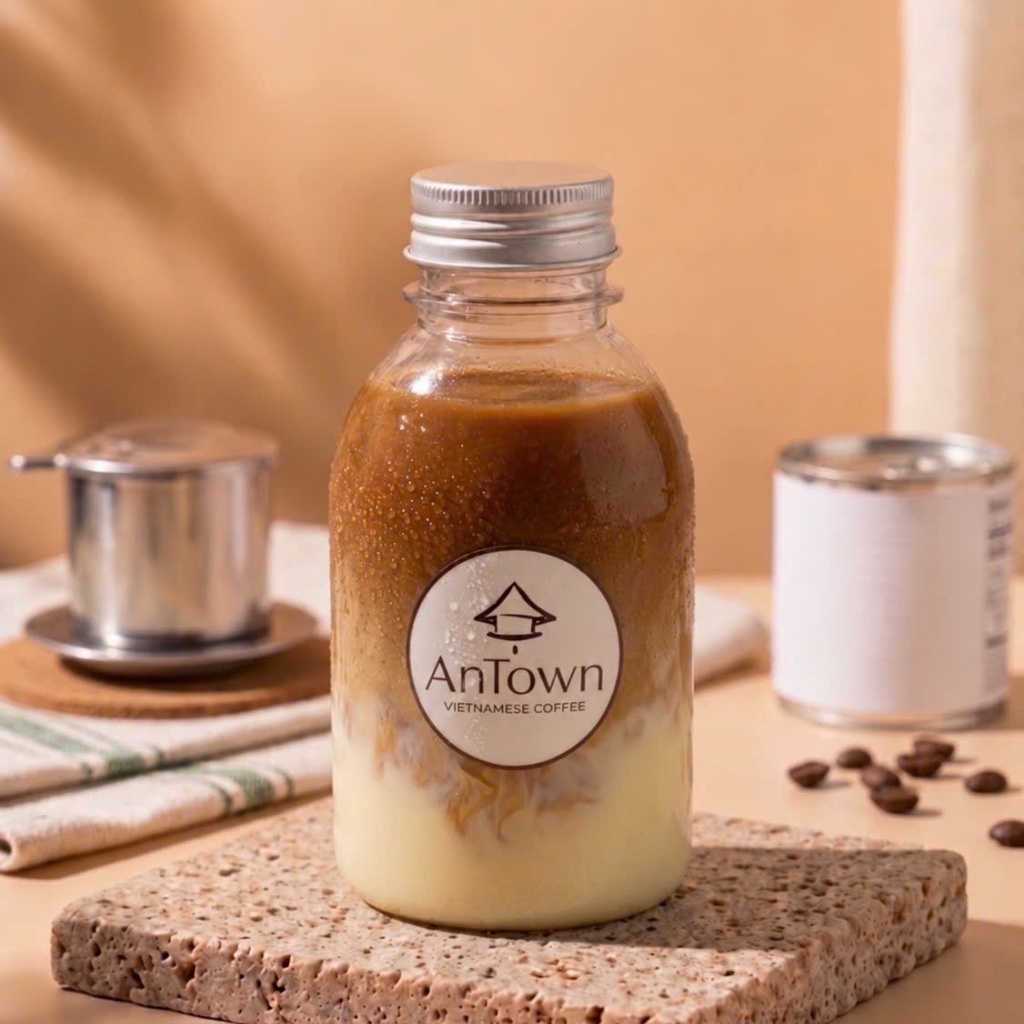 Fresh milk coffee - Bạc xỉu (Bottle - No ice)